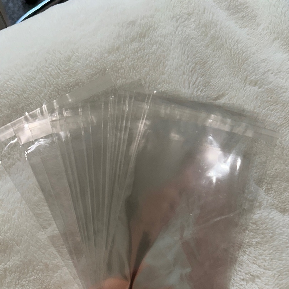 CLEAR CELLOPHANE BAGS (25pcs)